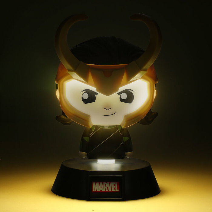 Paladone Lampe Icon Marvel Avengers Loki 12cm avec piles