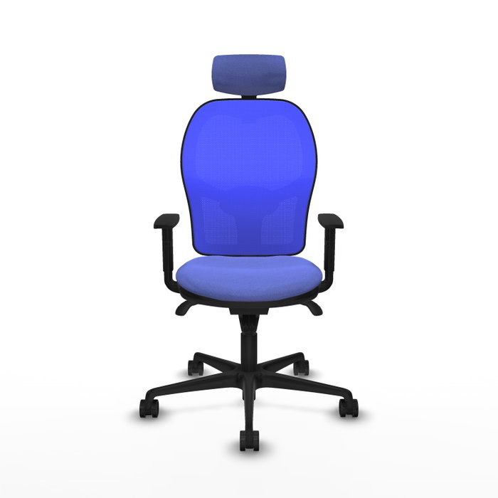 Piqueras y Crespo Chaise de Bureau Jorquera 1D036N2 Bleu Clair