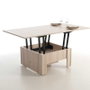 HERRAJES ALK Mécanisme de table relevable NADIA 90x90 Noir