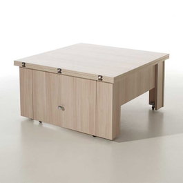 HERRAJES ALK Mécanisme de table relevable NADIA 90x90 Noir