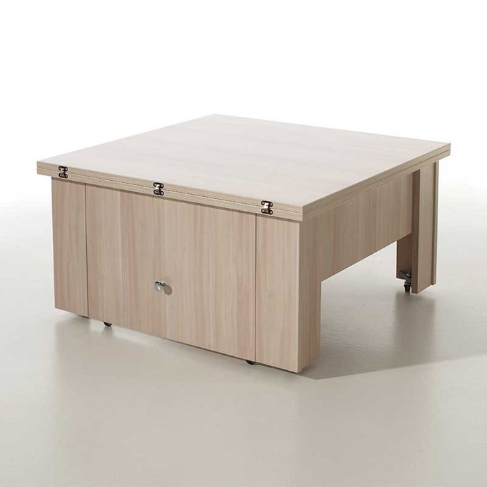 HERRAJES ALK Mécanisme de table relevable NADIA 90x90 Noir HERRAJES ALK Mécanisme de table relevable NADIA 90x90 Noir