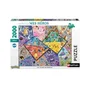 Nathan Puzzle 2000 pièces Pokémon - Les 16 types - 98 x 75 cm - À partir de 14 ans