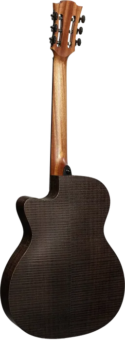 LAG Guitare Acoustique Folk Nylon Auditorium Électroacoustique Cutaway - Naturel - Taille 4/4 LAG Guitare Acoustique Folk Nylon Auditorium Électroacoustique Cutaway - Naturel - Taille 4/4