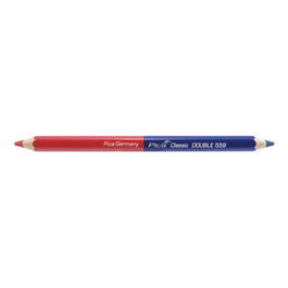 Pica Crayon à double pointe rouge et bleu