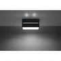 Spotlight Lobo Plafonnier Rectangulaire en Aluminium Moderne, 2 Lampes, Design Minimaliste, Référence SOL-SL.0384