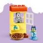 LEGO DUPLO Bluey 10469 Les Livreuses de Pizza avec Muffin et Bluey Jouet Motricité 2 ans