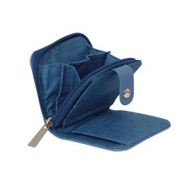 Safta Monedero Billetera Stitch Blue