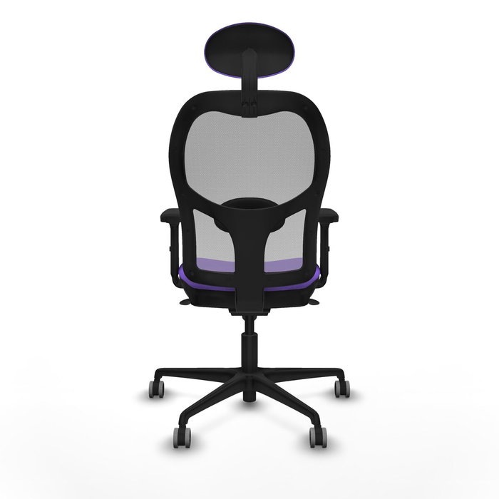 Piqueras y Crespo 2D036G1 Lila Chaise de Bureau avec Appui-tête
