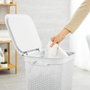 Rotho Panier à linge Brisen Blanc 50 L