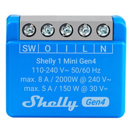 Prise Intelligente Shelly S4SW-001X8EUU Bluetooth Wi-Fi Bluetooth 5.0