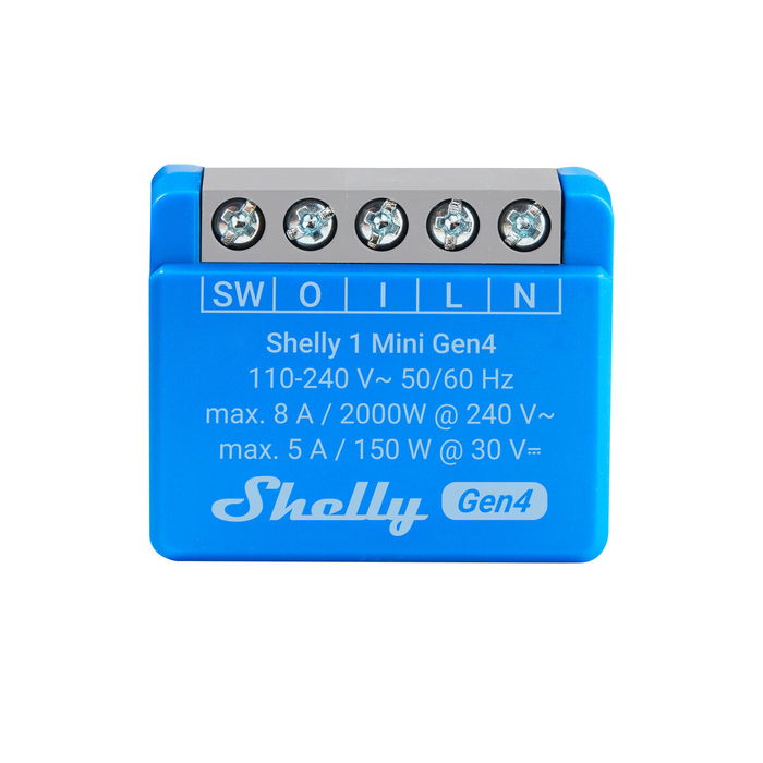 Prise Intelligente Shelly S4SW-001X8EUU Bluetooth Wi-Fi Bluetooth 5.0