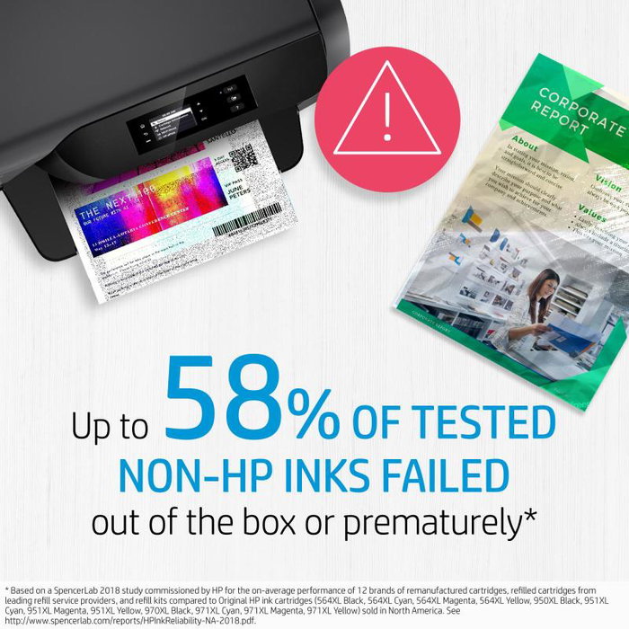 HP Cartouche d'encre No 364 XL Noire (CN684EE) - HP364/HP 364 - Compatible HP