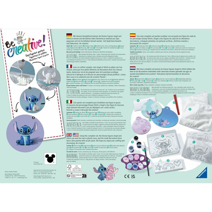 Ravensburger Be Creative Figurines Stitch