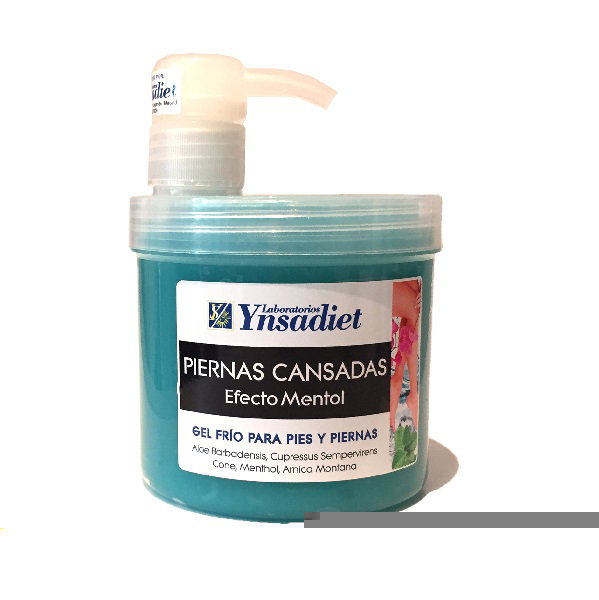 YNSADIET Gel Piernas Cansadas effet menthol 500ml