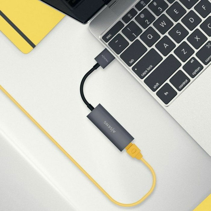 Adaptateur USB vers Ethernet Aisens A106-0708 Gris