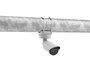 Axis T91B47 - Support de poteau universel 50-150 mm avec sangles inox SS316L, pour caméra fixe intérieur/extérieur, résistant vandalisme IK10 et corrosion NEMA 4X