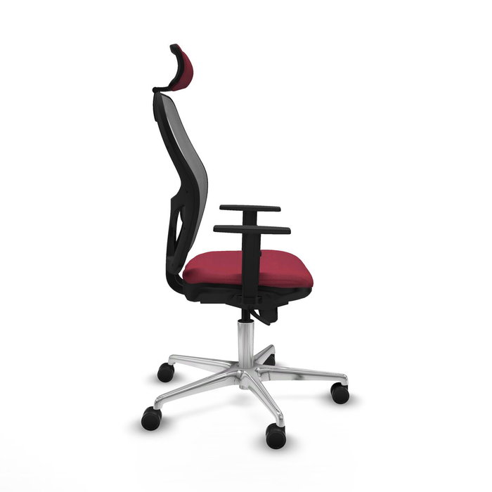 Piqueras y Crespo Chaise de Bureau 1D086N2 Bordeaux