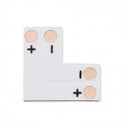 Connecteur pour souder en L pour ruban LED 10mm