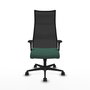 Piqueras y Crespo Chaise de Bureau Albacete Vert Bouteille et Noir