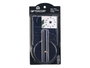 Giftdecor Horloge Autocollante 35 cm Chiffres Brillants Noir Plastique EVA PET PP (Set de 12)