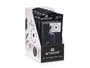 Giftdecor Horloge Autocollante 35 cm Chiffres Brillants Noir Plastique EVA PET PP (Set de 12)