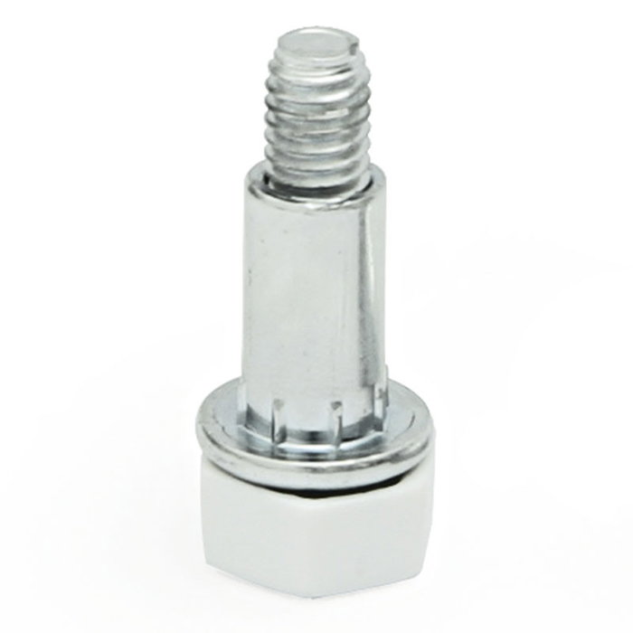 HERRAJES ALK Pied Niveleur Réglable Triple M6x24 Blanc HERRAJES ALK Pied Niveleur Réglable Triple M6x24 Blanc