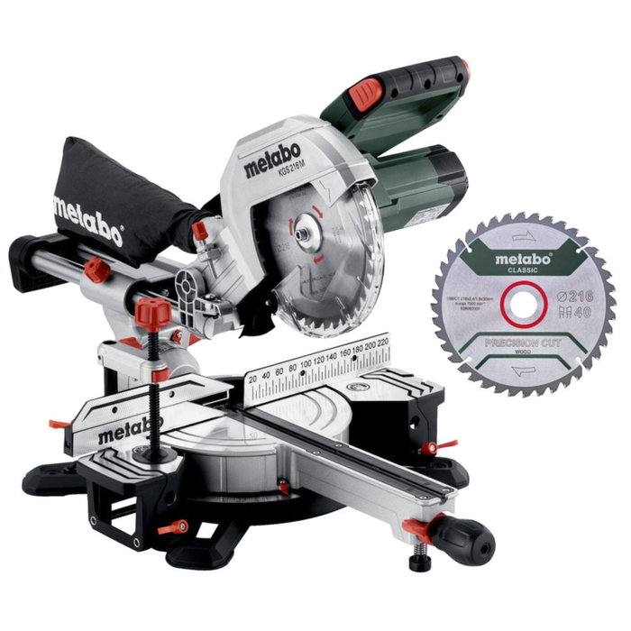 Metabo KGS 216 M Set avec lame de scie Metabo KGS 216 M Set avec lame de scie
