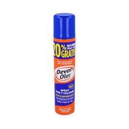 DEVOR OLOR Spray Pieds et Chaussures 150 g (+20% Gratuit)