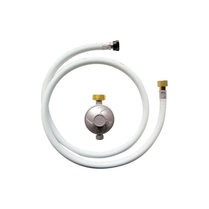 Edouard Rousseau Détendeur butane M20X150 avec sécurité 1,3 kg/h et tuyau 1,50 m Edouard Rousseau Détendeur butane M20X150 avec sécurité 1,3 kg/h et tuyau 1,50 m