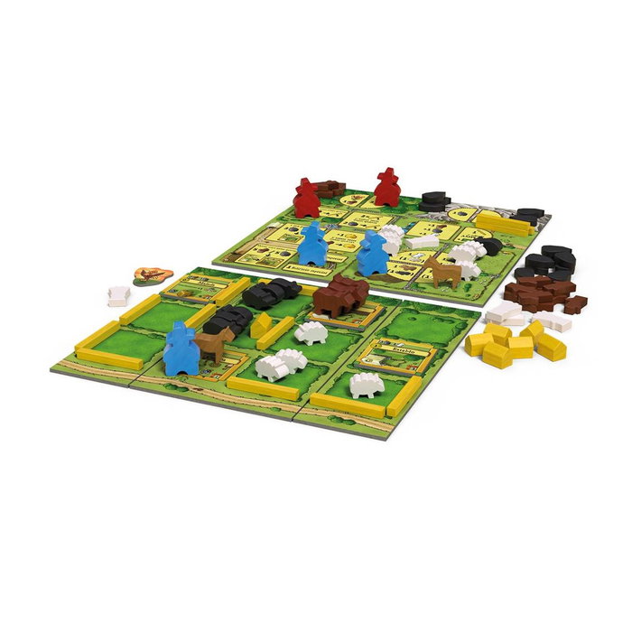 Asmodee - Jeu de société Agricola : Animaux à la Ferme Édition Définitive - Stratégie pour 2 joueurs dès 10 ans - Version espagnole Asmodee - Jeu de société Agricola : Animaux à la Ferme Édition Définitive - Stratégie pour 2 joueurs dès 10 ans - Version espagnole