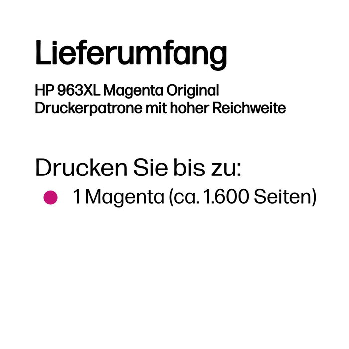HP 963XL Magenta XL (3JA28AE)