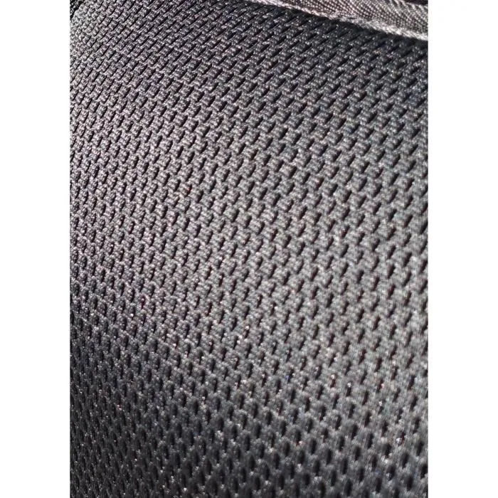 Soplair Major Fauteuil de Camping Noir - Dossier 5 Positions Réglable, Structure Aluminium, Toile 3D Mesh, Support 120 kg