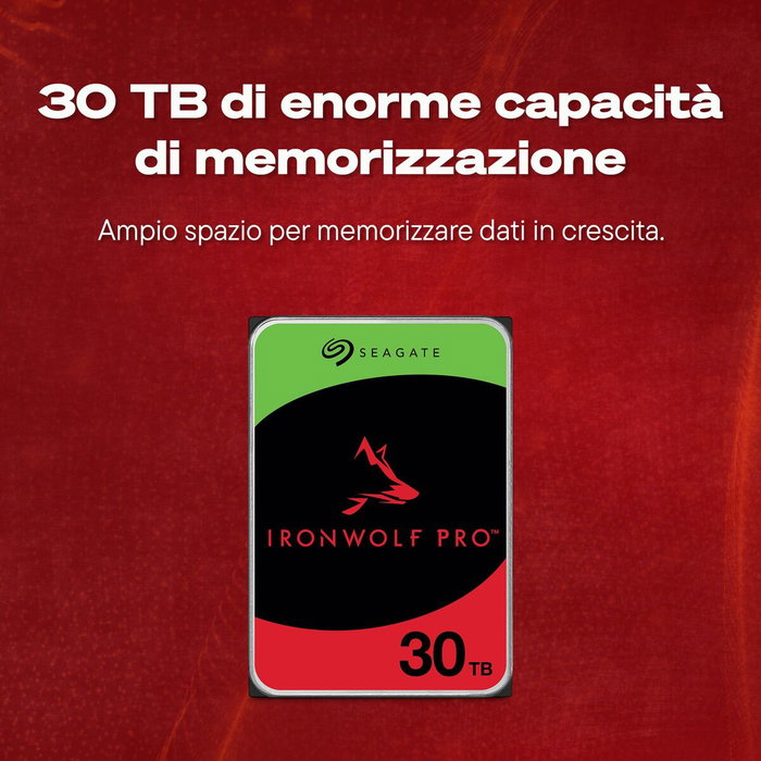 Seagate IronWolf Pro ST30000NT011 30 To 3,5 pouces 7200 tr/min