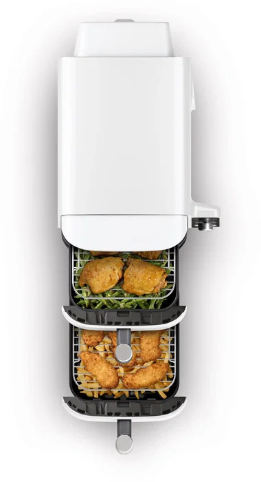 Ninja SL400EUWH Friteuse sans huile Air Fryer Double Stack XL 9.5L, 6 programmes, 2470W, blanc Ninja SL400EUWH Friteuse sans huile Air Fryer Double Stack XL 9.5L, 6 programmes, 2470W, blanc