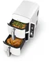 Ninja SL400EUWH Friteuse sans huile Air Fryer Double Stack XL 9.5L, 6 programmes, 2470W, blanc