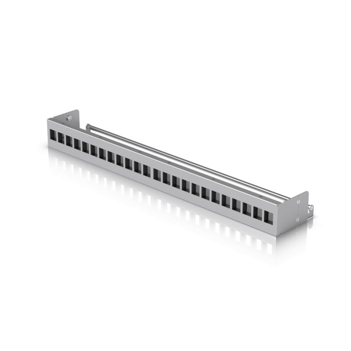 Ubiquiti UACC-RACK-PANEL-PATCH-BLANK-24 Panneau de brassage 24 ports 1U Ubiquiti UACC-RACK-PANEL-PATCH-BLANK-24 Panneau de brassage 24 ports 1U