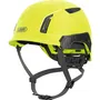 Abus SPECTOR - Casque de sécurité industriel Premium - Coque ABS, régulation thermique, système EasyFlex, attache lampe/lunettes, Euroslot 30 mm - Jaune