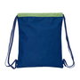 Sac à dos serré par des ficelles Munich North Blue marine 35 x 40 x 1 cm