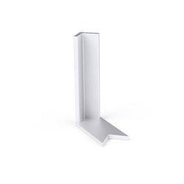 SC HERRAJES Rincon 90º Argent Mat pour Profil de Gorge J et C