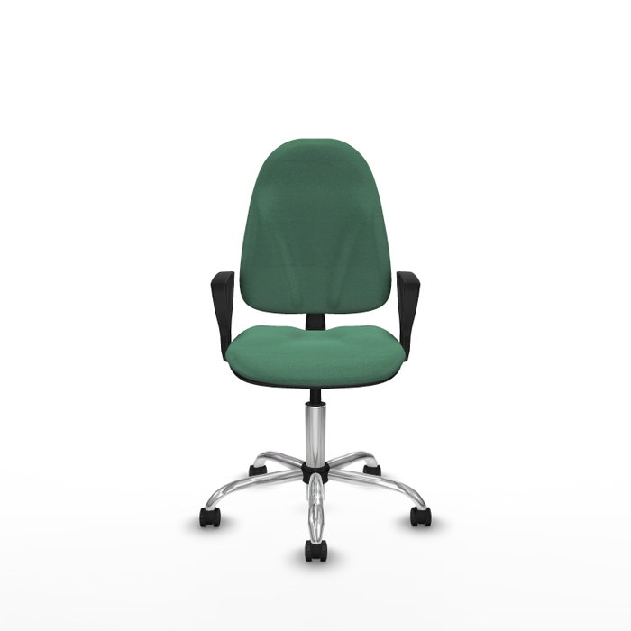 PIQUERAS Y CRESPO Chaise de bureau Algarra, Vert émeraude