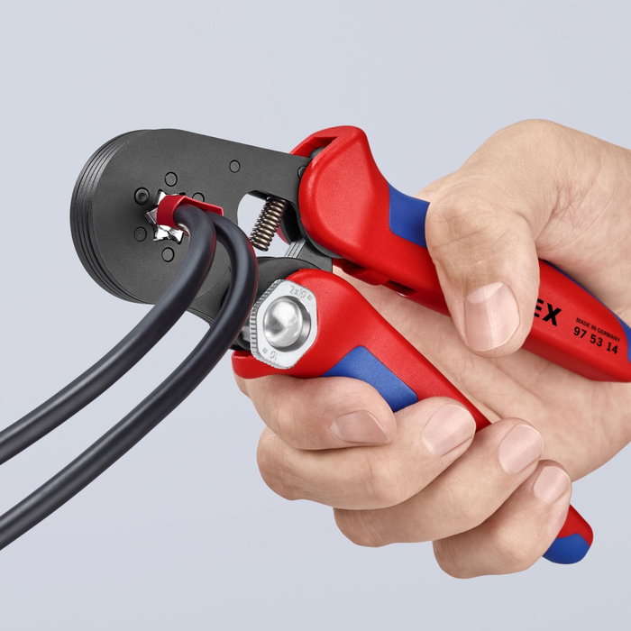 Knipex Pince à sertir automatique pour embouts de câbles 0,08 - 10,0 mm² Knipex Pince à sertir automatique pour embouts de câbles 0,08 - 10,0 mm²