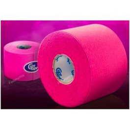 CURE TAPE Bandage neuromusculaire rose (5cm x 5m)