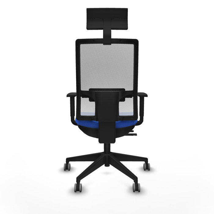 Chaise de Bureau avec Appui-tête Piqueras y Crespo 1D066G1 Bleu