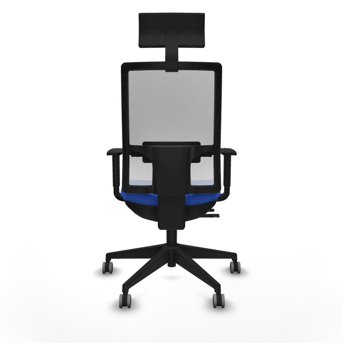 Piqueras y Crespo Chaise de Bureau 1D066G1 Bleu et Blanc