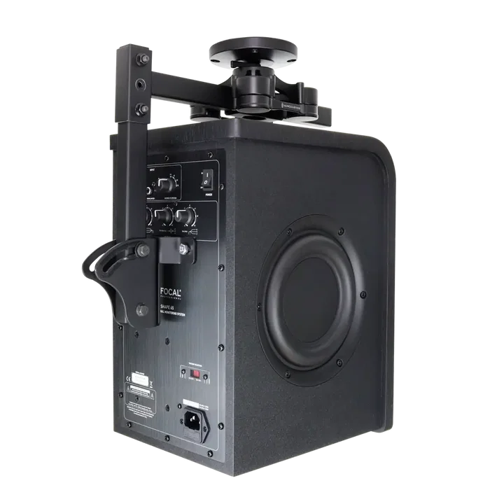 IsoAcoustics V120 Support en L pour enceintes murales, isolation et inclinaison 45°