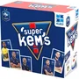 Megableu SUPER KEMS FFF - Jeu de cartes Kem's officiel Equipe de France de football, 52 cartes, jeu d'ambiance rapide en 10 minutes