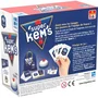 Megableu SUPER KEMS FFF - Jeu de cartes Kem's officiel Equipe de France de football, 52 cartes, jeu d'ambiance rapide en 10 minutes
