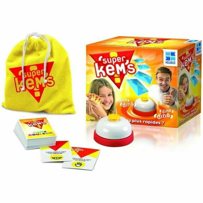 Megableu Jeu de cartes SUPER KEMS FFF - Équipe de France - 52 cartes Kem's Megableu Jeu de cartes SUPER KEMS FFF - Équipe de France - 52 cartes Kem's