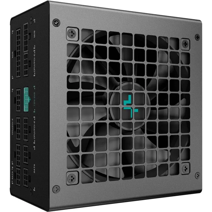 Deepcool Gamer Storm PN850-M, alimentation PC 850W 80 PLUS Gold Full Modulaire ATX 3.1 avec connecteur 12VHPWR, ventilateur silencieux, référence R-PN850M-FC0B-JGEU