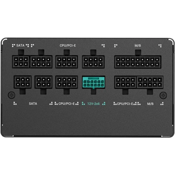 Deepcool Gamer Storm PN850-M, alimentation PC 850W 80 PLUS Gold Full Modulaire ATX 3.1 avec connecteur 12VHPWR, ventilateur silencieux, référence R-PN850M-FC0B-JGEU